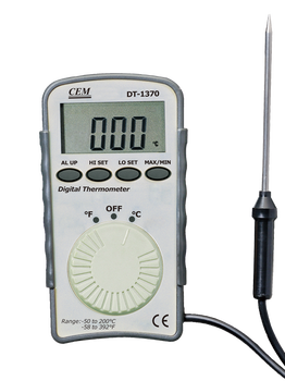 เครื่องวัดอุณหภูมิและความชื้น cem dt-1370 